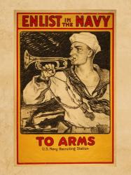 Enlist in the Navy | Obraz na stenu
