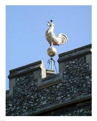 Holy Trinity, Weston, Herts - Weathervane | Obraz na stenu