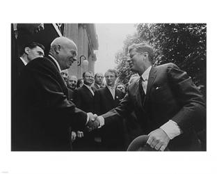 JFK Khrushchev Handshake 1961 | Obraz na stenu
