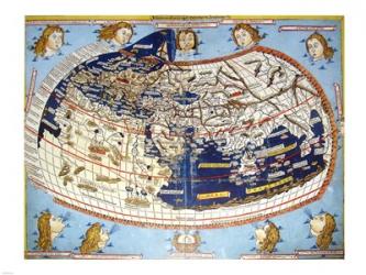 Ptolemaic Map | Obraz na stenu