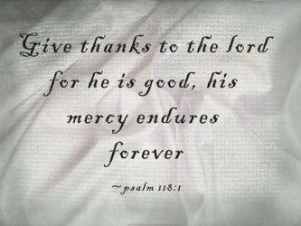 Give Thanks to the Lord | Obraz na stenu