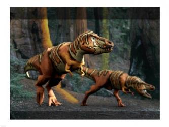 T Rex Pair | Obraz na stenu