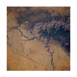 Grand Canyon from space | Obraz na stenu
