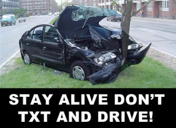 Don't Text and Drive | Obraz na stenu