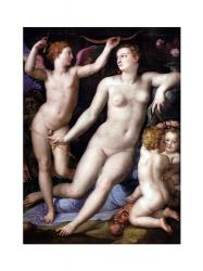 Angelo Bronzino - Venus, Cupid and Envy | Obraz na stenu
