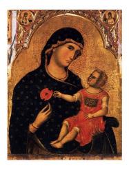 Madonna of the Poppy | Obraz na stenu