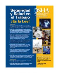 OSHA Job Safety and Health Spanish Version 2012 | Obraz na stenu