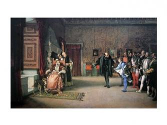 Presentation by Don John of Austria to Charles V | Obraz na stenu