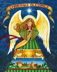 Christmas Blessings Angel | Obraz na stenu