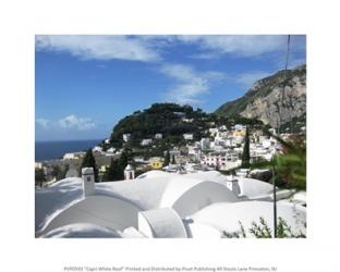 Capri White Roof | Obraz na stenu