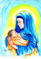 Mary and Child | Obraz na stenu