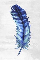 Indigo Feather I | Obraz na stenu