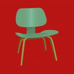 Mid Century Chair III | Obraz na stenu