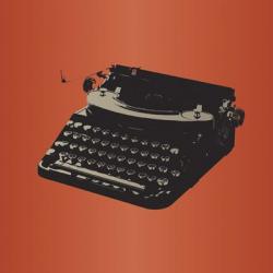 MCM Typewriter | Obraz na stenu