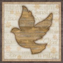 Rustic Peace Dove | Obraz na stenu