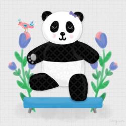 Tumbling Pandas I | Obraz na stenu