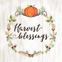 Pumpkin Spice Harvest Blessings | Obraz na stenu