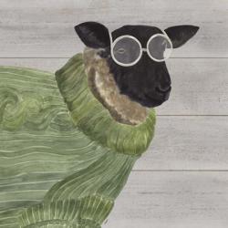 Intellectual Animals IV Sheep and Sweater | Obraz na stenu