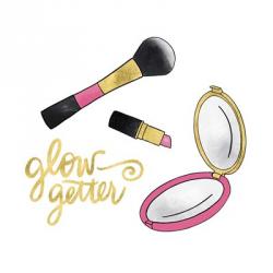 Goal Digger II Glow | Obraz na stenu