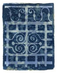 Wrought Iron Cyanotype III | Obraz na stenu