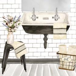 Farmhouse Bath II Sink | Obraz na stenu