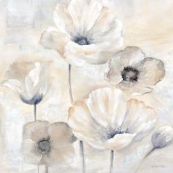 Gray Poppy Garden I | Obraz na stenu