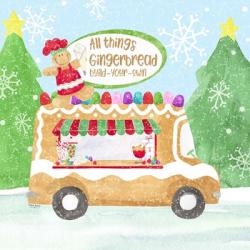 Food Cart Christmas I Gingerbread | Obraz na stenu