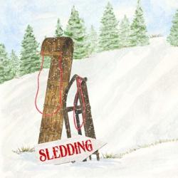 Sleigh Bells Ring II Sledding | Obraz na stenu