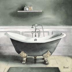 Smoky Gray Bath I | Obraz na stenu