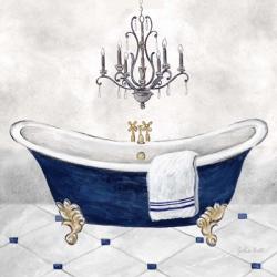 Navy Blue Bath II | Obraz na stenu