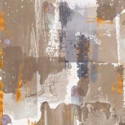 Icescape Abstract Grey Gold IV | Obraz na stenu