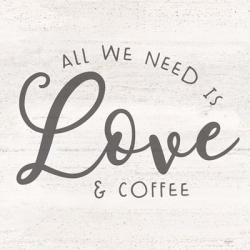 Coffee Kitchen Humor II-Love | Obraz na stenu