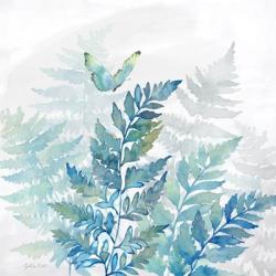 Indigo Ferns I | Obraz na stenu