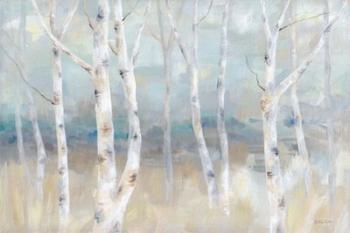 Birch Field Landscape | Obraz na stenu