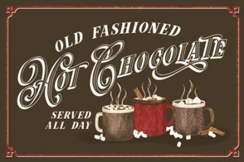 Hot Chocolate Season Landscape Brown III-Old Fashioned | Obraz na stenu