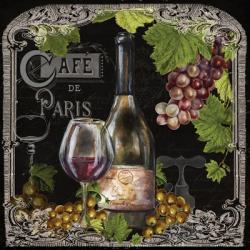 Cafe de Vins Wine II | Obraz na stenu