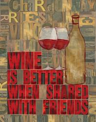 Printers Block Wine and Friends II | Obraz na stenu