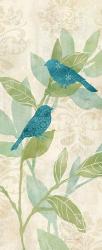 Love Bird Patterns Turquoise Panel I | Obraz na stenu