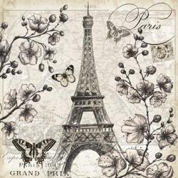 Paris in Bloom I | Obraz na stenu