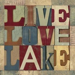 Lake Living Printer Blocks II | Obraz na stenu