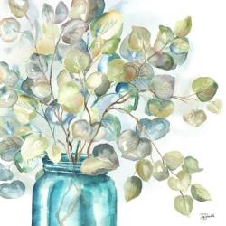 Eucalyptus in Mason Jar II | Obraz na stenu