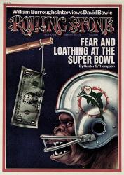 Fear & Loathing at the Super Bowl, 1974 Rolling Stone Cover | Obraz na stenu