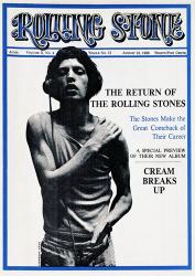 Mick Jagger, 1968 Rolling Stone Cover | Obraz na stenu