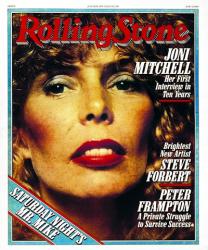 Joni Mitchell, 1979 Rolling Stone Cover | Obraz na stenu