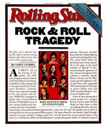 The Who Concert Tragedy, 1980 Rolling Stone Cover | Obraz na stenu