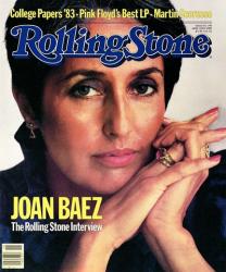 Joan Baez, 1983 Rolling Stone Cover | Obraz na stenu