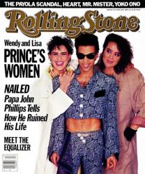 Prince with Lisa and Wendy, 1986 Rolling Stone Cover | Obraz na stenu