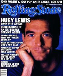 Huey Lewis , 1986 Rolling Stone Cover | Obraz na stenu