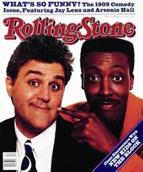 Jay Leno and Arsenio Hall, 1989 Rolling Stone Cover | Obraz na stenu