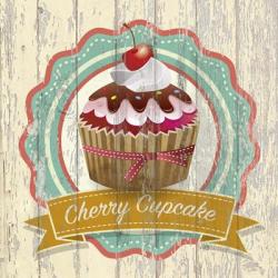 Cherry Cupcake | Obraz na stenu